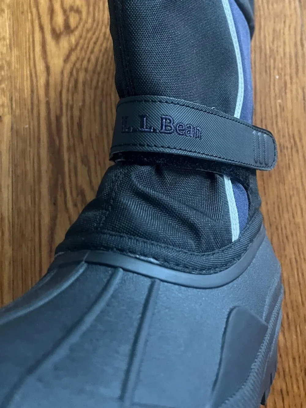 L.L. Bean Kids' Northwoods Navy Boots Size 3